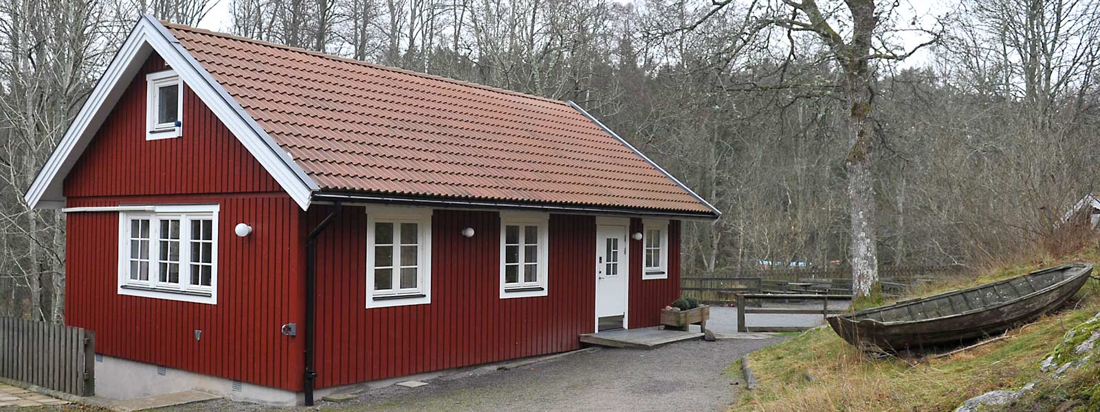Tyresö Bygdegård - lilla huset med plats för 50 personer.