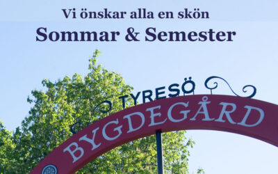Sommartider i Tyresö Bygdegård